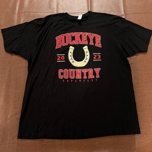 Buckeye Country Superfest Band Shirt - 2023 - Size XXL